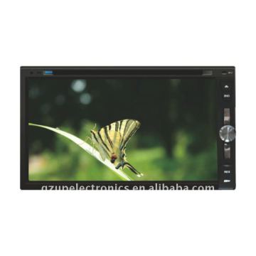 6.95 inch fixed digital panel car dvd player with GPS and TV