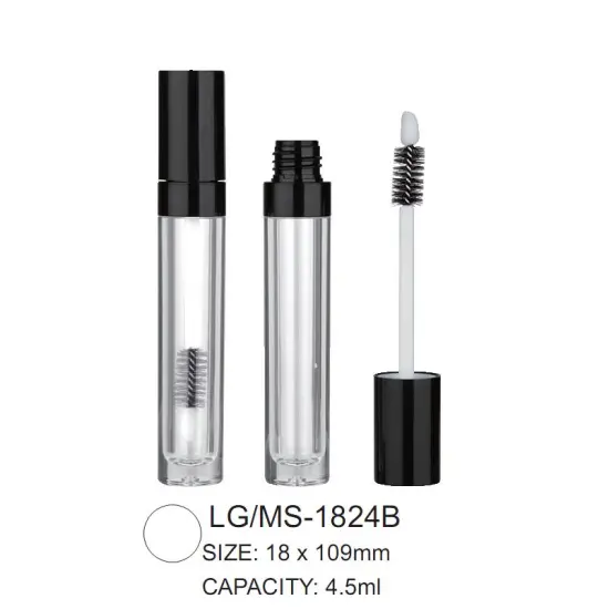 Plastic Cosmetic Lipgloss/Mascara Packaging LG/MS-1824B