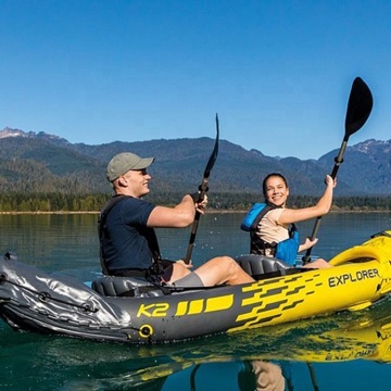 PVC Material 2-Person Inflatable Assault Boat for Water Equipment