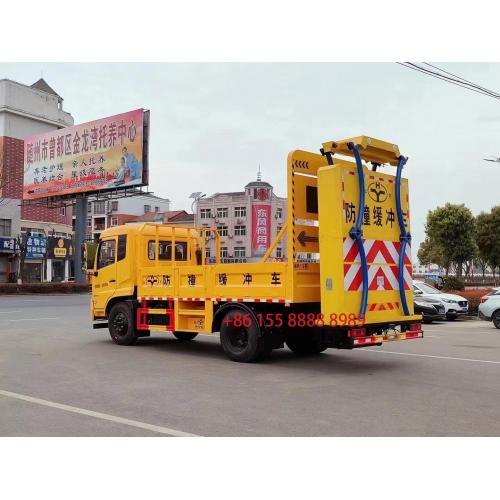 Car anti-collision buffer truck crash buffering truck