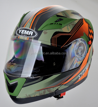 YM-925 Flip Up Motorcycle Helmet مع شهادة DOT