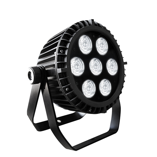 7pcs 15W flache LED Par Stage Light IP65