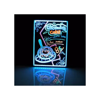 Hot Selling Quality Plexiglass Chalkboard Neon Sign
