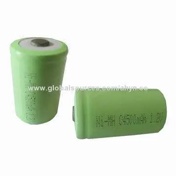 NiMH Rechargeable Batteries for Consumer Products, Cell C4500, 1.2V Voltage