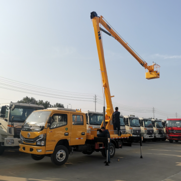 Double row 16 meter high-altitude work vehicle