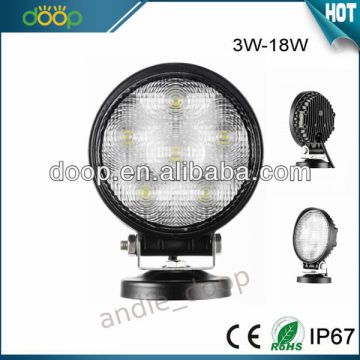 Round 18w auto led work light