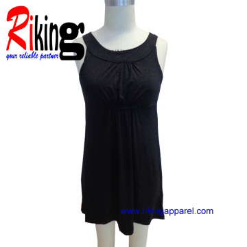 Fashion Ladies Garment Pleated Dress (RKD1380)