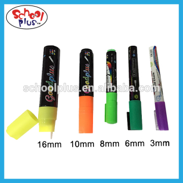liquid chalk markers 10 pack with jumbo tip 3mm/6mm/8mm/10mm/16mm