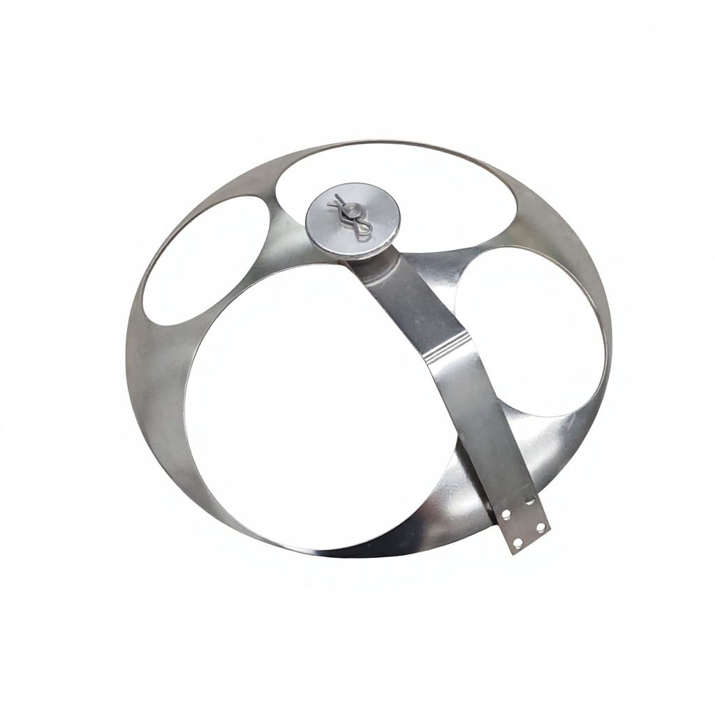 Custom optical coating fixture