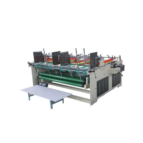 Best semiautomatic 2 pieces folder gluer machine price
