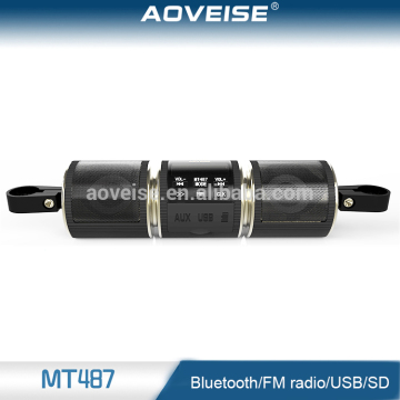 other accessories motor cycle waterproof audio with loudly speaker MT487[AOVEISE]