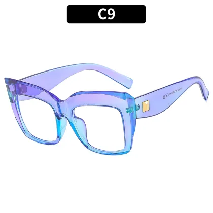 Large Frame Anti-Blue Light Prescription Glasses for Women