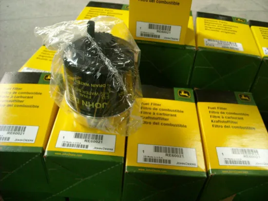 Re60021 John Deere Generator Parts , Fuel Filter Element