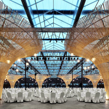 Bamboo Shape Chandeliers for Wedding Banquet Halls