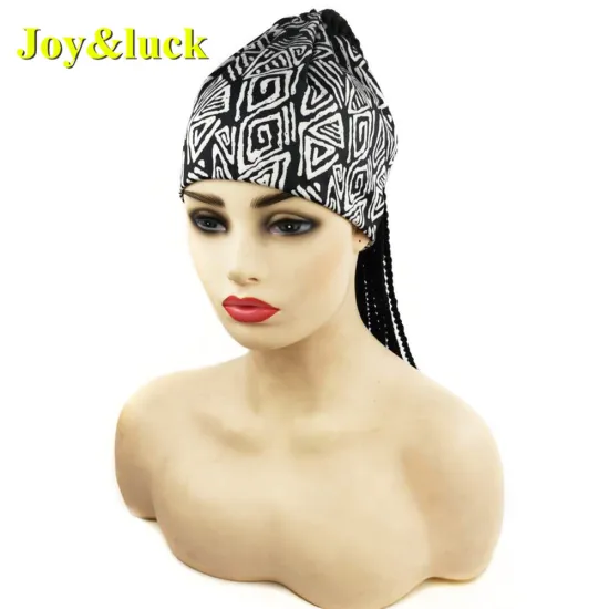 Wholesale Head band Ombre Hairband Long Twist Braided Wig Natural Ladies Curly Headband Wig for Black Women Synthetic Hair Wigs