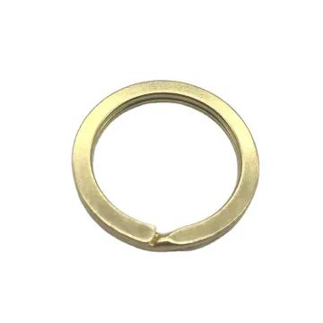 Copper Key Ring Split Rings for Keychain Accessories