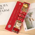 Valentine's Long Box Rose Bear Flower Packaging