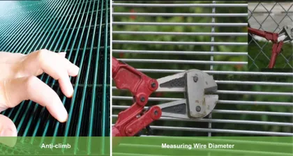 High Security Anti Climb Anti Theft Garden Fencing Panels for Promotion