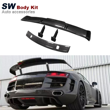 PPi Style Carbon Fiber Rear Spoiler for Audi R8 2008-2015