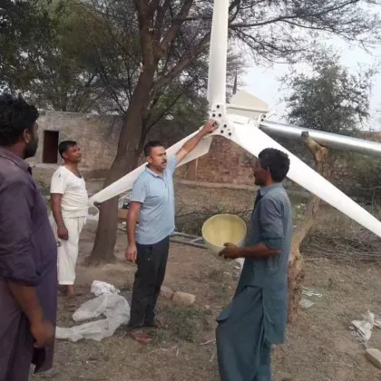Household and mesh wind power generation equipment