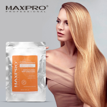 Maxipro Free Sample Natural Hair Care Products - Dust Free Bleach Powder for Salon Use