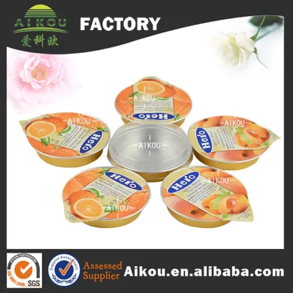 Aluminum Cheaper Honey Jars Jam Jars Wholesale With heat sealed lid