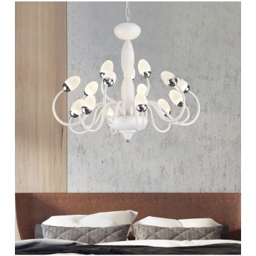 LEDER Hanging Crystal Pendant Lamp