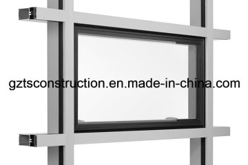 Aluminum Visiable Frame Glass Curtain Wall