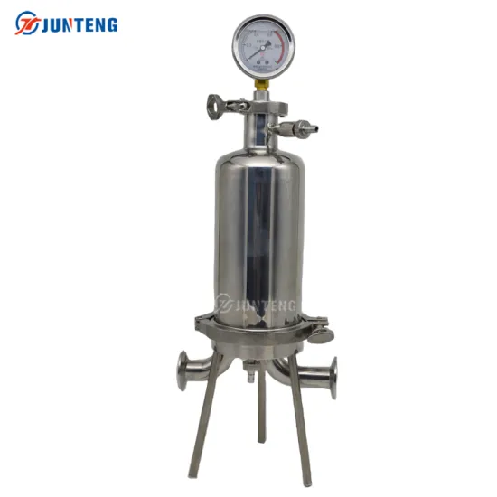 Sanitary Stainless Steel Cartridge Filters for Edible Oil and Wine Filtration Systems