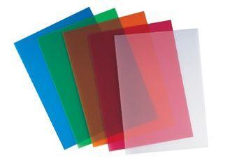 PP Transparent Frosted Binding Covers For PP File Folders,