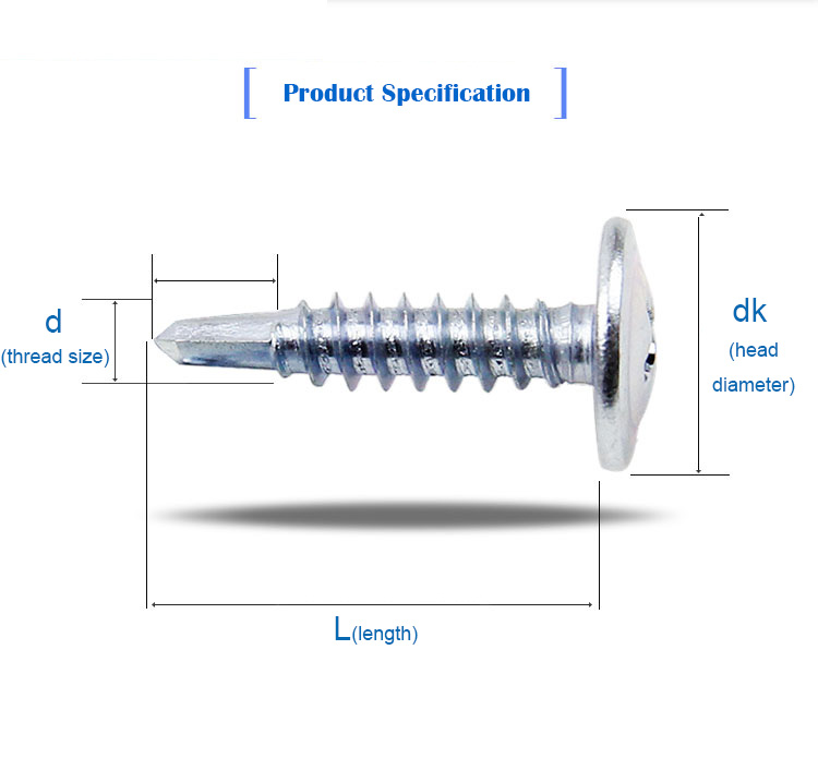 carbon steel truss self drilling screws