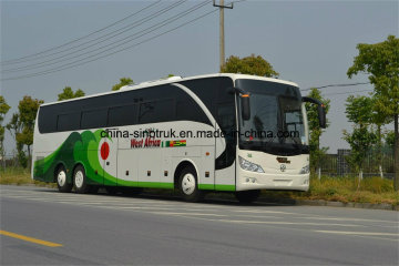 Professional Supply 6*2 6 Wheels Big Luxury Bus of 60-65 Seats