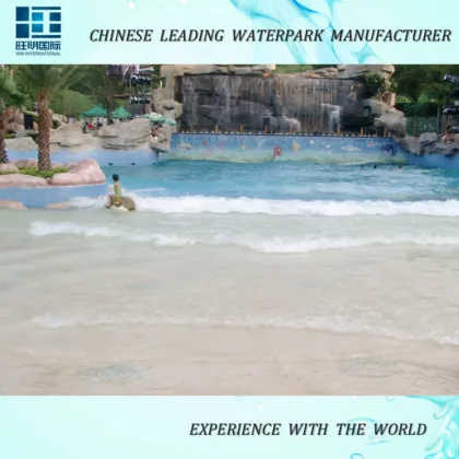 2016 artificial Tsunami Pool blasting vacuum row wave starter or maker in Water Park