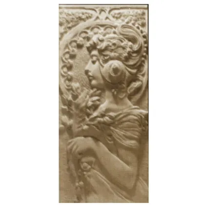 Brown Decorative Ceiling Panels Boards , Stone Wall Background