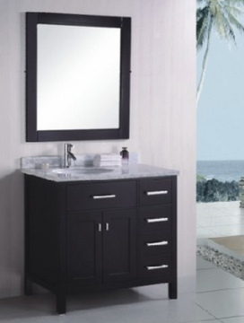 Stone Countertop Bathroom Cabinet