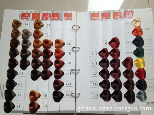 64 Colors Kolors Hair Color Chart For Salon, High Quality 64 Colors ...