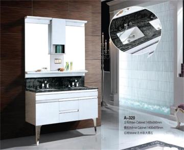 2014 New Design Floor Mounted Stainless Steel Bathroom Cabinet