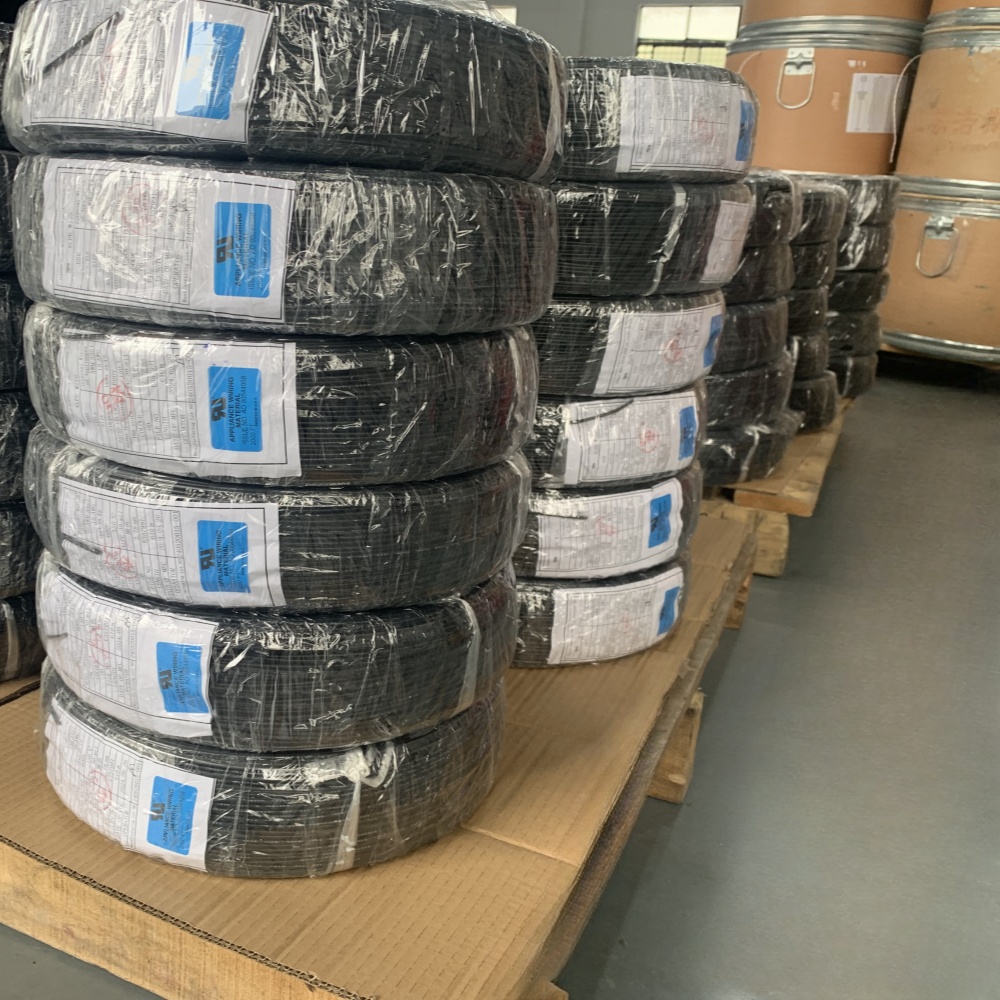 XLPE wire AWM3321 18# BLACK