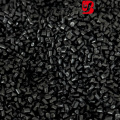 Экологически чистый черный переработанный полипропиленовый пластиковый материал