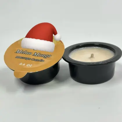 Essential oil skin care muscle relaxation massage candle