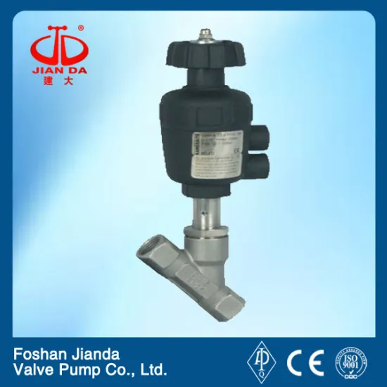 With handwheel threaded angle valve/pneumatic angle valve/angle seat valve