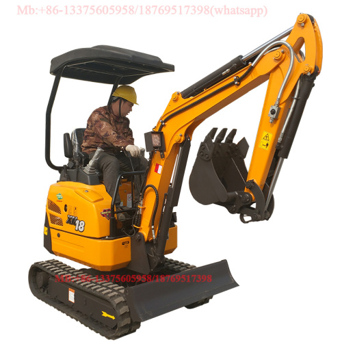 Мини -экскаватор с свинг -бумом 1.8T Mini Digger