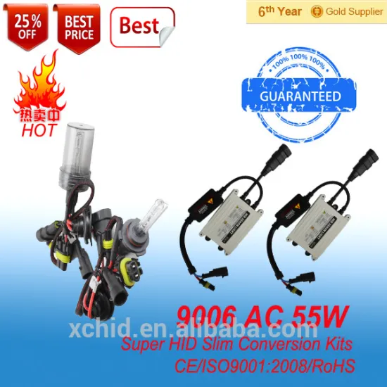 55W/AC/12V HID xenon light 9006 kit