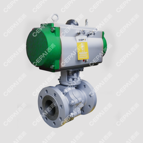 Compact Pneumatic O-type ball valve