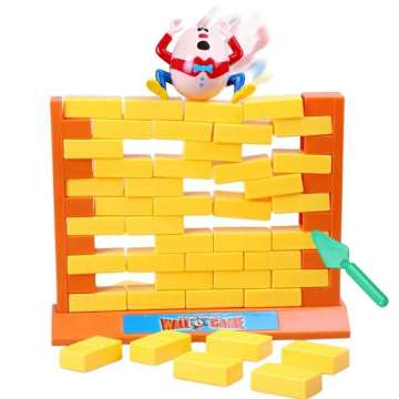 Engaging Interactive Wall Games for Kids: Stacking Blocks, Avoiding Falls, and Fun Adventures