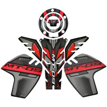 MT 09 Motorcycles Fuel Tank Stickers - Super Racing Special Anti-Scratch Decals