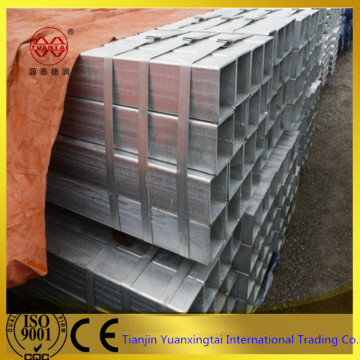 astm pipe grade b GI pipe galvanized hollow section tube