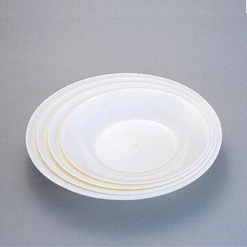 Plastic Microwave Plate Set, Made of PP, Used for Steaming Food in Microwave, (4 Plates as a Set)