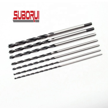 Borui Extra Long Brad Point Drill Bit Set for Deep Wood Holes