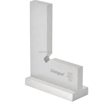 Dasqua Stainless Steel 90 Degree Try Square Measuring Tool
